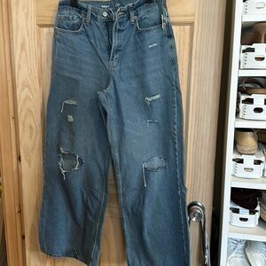 Women’s wide leg jeans size 8